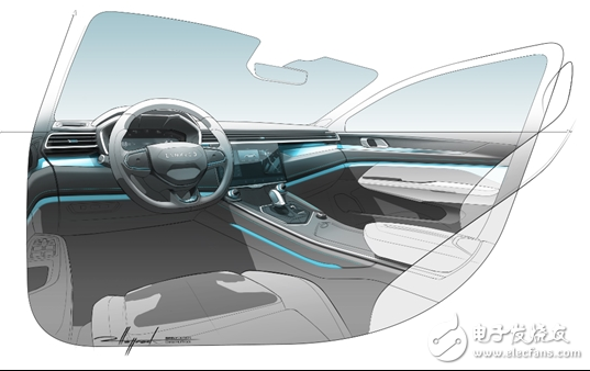领克全新SUV内饰图曝光 多项配置都进行了升级优化  