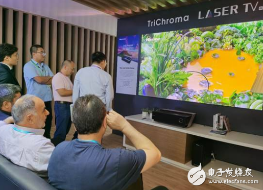 三家同时发布激光电视 在中国彩电市场一枝独秀  